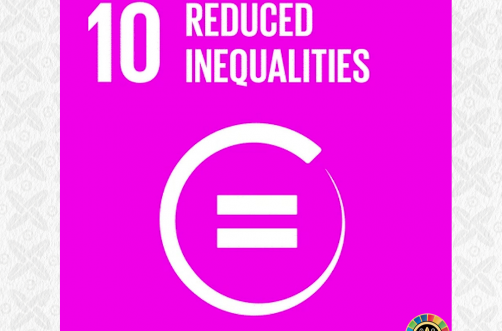 sdg 10. inequality. agau. financial inslusion